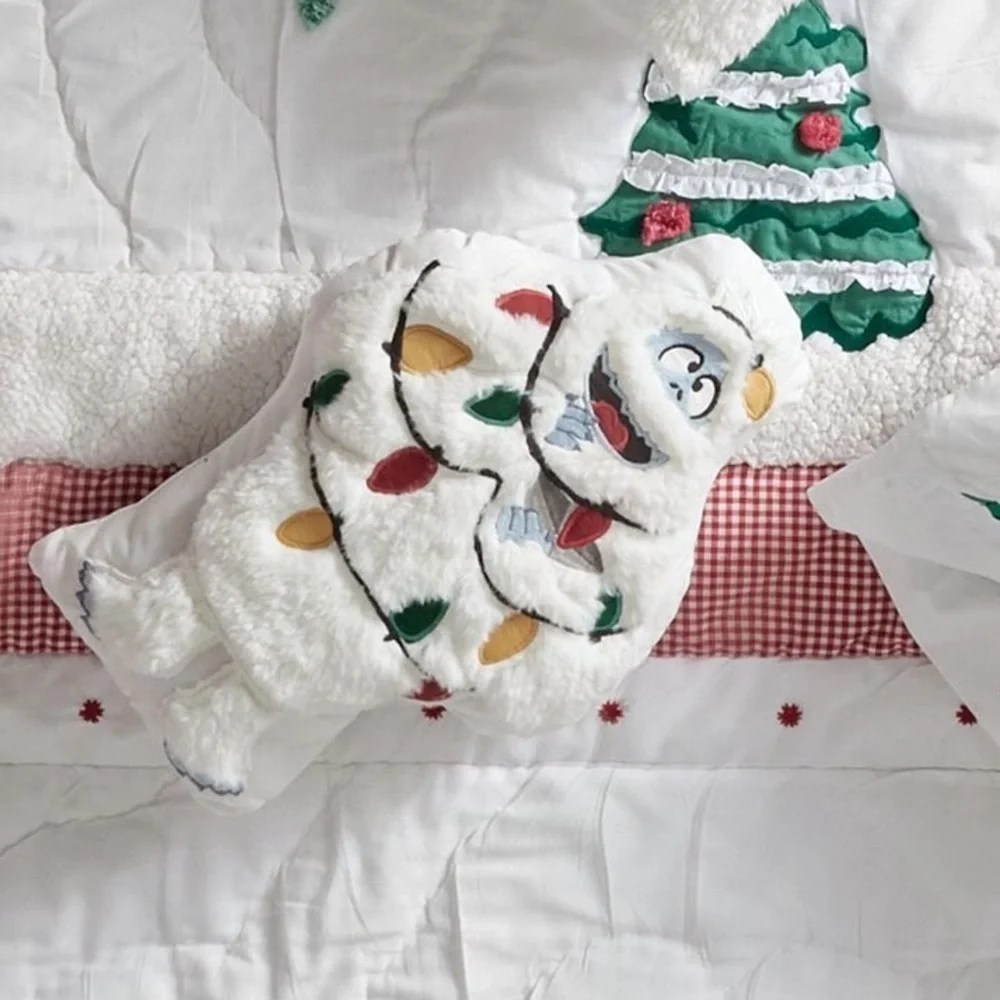 Pottery Barn kids Bumble Abominable Snowman Light Up Pillow - Picture 3 of 5